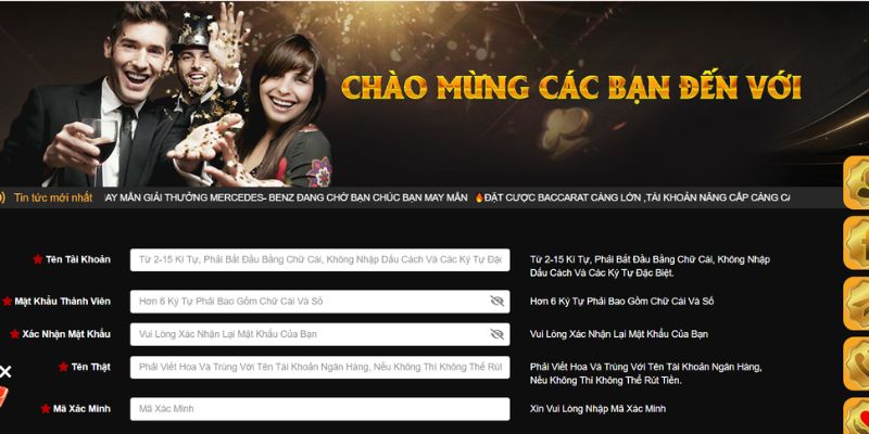 Hãy đăng ký tài khoản để tham gia casino I9bet ngay hôm nay